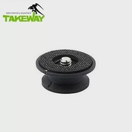 台灣製TAKEWAY快拆板T-RC02快裝板(具防轉溝槽;台灣公司貨)適T2、T1+、T1、T-B03、T-B01、R2、R1-台灣公司貨