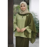 Baju Raya 2026 | Kurung Kedah | Sage Green | Murah