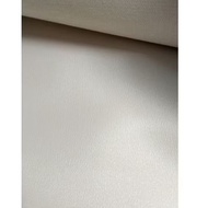 1m of simili fabric, cream color, faux leather, size 1m4