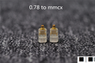 ✈|✹MMCX 0.78 2pin QDC fitear JH exk hd650 pin to conversion plugin✹✈■