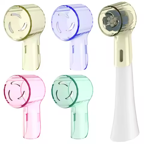 4 Pcs Compatible with Oral B iO Electric Toothbrush Heads Dustproof Covers, Protective Cover Cap for