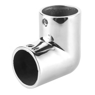 Halloween Hot Mirror Polished Handrail Accessories 90° Elbow Marine Pipe Connector Suitable for Yach