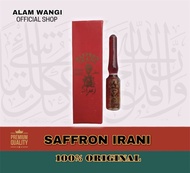 MINYAK JAFARON MERAH AMPUL SAFFRON IRANI KEMASAN AMPUL KECIL