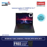 LENOVO Legion 5 15AKP10 83F1004LMJ Gaming Laptop - 15.1" OLED/165Hz/Ryzen AI 7 350/24GB D5/1TB SSD/R