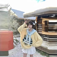 Y2k Sweater y2k Sweater y2k Top Asian Culture Wear Knitted Sweater Knitted Top Sweater Jacket Mine S