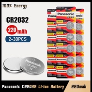 Panasonic CR2032 CR 2032 DL2032 ECR2032 BR2032 2032 3V Lithium Battery For Car Remote Control Watch 