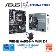 ASUS PRIME H610M-A WIFI DDR4 / D4 MOTHERBOARD COMBO INTEL G7400 / 13100F / 14100 / I5-12400 / 14400 