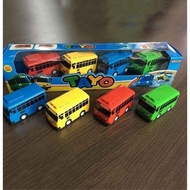4 in 1 The Little Bus TAYO Bus Car Toy Red Tayo Model Pull Cart