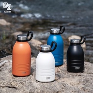 TYESO TYESO Stainless Steel Thermos Cup Large Capacity Outdoor Sports Water Bottle Men Women Straw B
