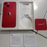 Dus Box iPhone 13 Mini Red Merah Box Digimap Original