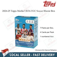 2024/25 Topps Chrome Merlin UEFA Club Competitions Soccer Merlin UCC Blaster