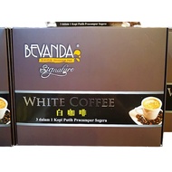 BEVANDA White Coffee (3-in-1 with Sugar) 糖白咖啡 30g x 12 sachets By PenangToGo