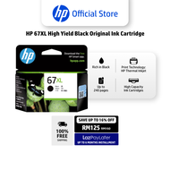 HP 67XL Black Original Ink Cartridge - HP DeskJet: 2722