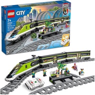 [Hot]    City Express  Passenger Train Suit 60337  Remote Control Toys  Children 、 Gifts for Boys an