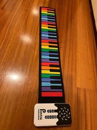Silicone roll up piano