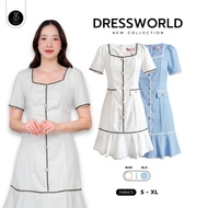Fairyangelstore-Dress With Pockets And Ruffled Skirt (DW9473)