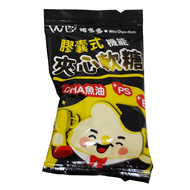 膠囊式機能夾心軟糖 DHA魚油+PS+E  108g  30顆  1盒