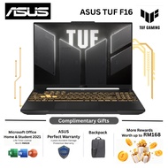 Asus TUF F16 FX607V-URL009W 16" FHD+ 144Hz Gaming Laptop C5-210H 16GB 512GB SSD RTX4050 6GB W11