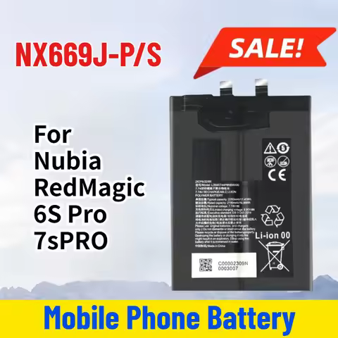 Mobile Phone Battery NX669J-P/S for Nubia RedMagic 6S Pro 7sPRO