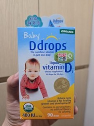 Baby Ddrops嬰幼兒維生素D3滴劑(90滴) 2.5毫升