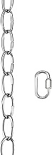 Aspen Creative 21108-71, Steel 6 Feet Heavy Duty Chain & Quick Link Connector for Hanging Up Maximum