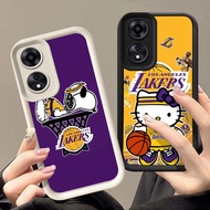 Case for OPPO A17 A38 A17K A58 A60 A78 A18 A98 5G Q-3 Snoopy Kitty