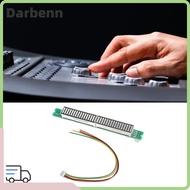 DARBEMY Music Level Indicator Module, Adjustable Brightness with 4 Pin Flex Cable Sound Level Displa
