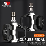 RACEWORK Pedals PD-R8000 Pedals Cleats Pedals Set Road Bike Pedals SPD-SL Road Bike Pedals Self-locking Professional Bike Pedal With Sealed Bearing Cleat Pedals Bike Accessories