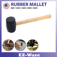 Wood Handle Rubber Mallet Hammer / Hammer Getah