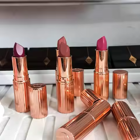 CT Fashion Makeup Set Portable Matte Lip Gloss Pillow Talk Smooth Lipstick Matte Lipstick Celebrity 