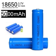 COMBO 5 Pin Sạc Được ICR 18650 5000mAh 3.7V lắp vào các thiết bị điện tử dùng cho Box sạc cell lapto