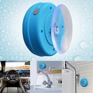 Mini Bluetooth Speaker Portable Waterproof Wireless Handsfree Speakers for Showers Bathroom Sticker 