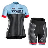 COD bicycle TREK  Cycling Jersey Summer Short Sleeve Sports Suit Quick Dry