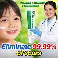 Plant-Based Gentle Scar Cream - Acne Scar & Abrasion Care, Dual Moisturizing & Repair