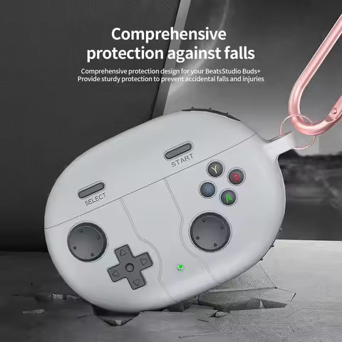 Case For Beats Studio Bud+ Protective Silicone Soft Wireless Earphone Covers Like Hand Shank 3D Game