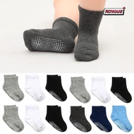 ROWAN1 1 Pair Anti-Slip Sock Sports Yoga Comfortable Wear Trampoline Socks Kids Adults