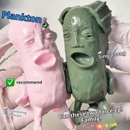 Plankton Meme Fidget Toy Slow Rebound Stress Relief Anime Figure Funny Gifts Toys Squishies E4u6