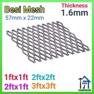 Expanded Metal Diamond Mesh 1.6mm(JARING BESI/BESI MESH)