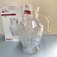 Glass water bottle H177 - 1.4L