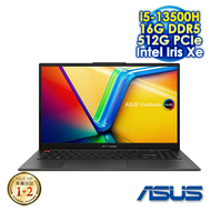 ASUS Vivobook S 15 OLED S5504VA-0132K13500H 午夜黑 15.6吋Evo筆電 (2.8K OLED 120Hz/Intel i5-13500H/16G DDR5/512G PCIE SSD/WIN 11)