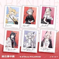Arknights Polaroid Mini Card Demon Lord Mudrock Microsheld Texas Logos Polaroid Collectible Card