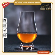 Whiskey Glass 200ml – Premium Tulip Tasting Glass, Luxurious Wine Fragrance Cognac Glass