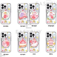 🇰🇷 Korea Kakao Friends Sweet Apeach epoxy Mirror Case 韓國 Kakao friends 桃子 鏡面 手機保護套  (適用多款手機型號) iPhone14 iPhone13 iPhone12 iPhone11 適用於三星 Samsung Galaxy S21 Galaxy S22 Utra S22+ Note 20 Ultra Note20 最新產品 正貨 韓國空運到港