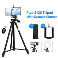 【gratis mini tripod】INBEX PLUS TF-3120 plus Tripod Kamera dslr 3in1 tripod hp dan kamera /135cm Trip