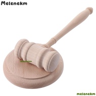 MELEN Gavel and Block Set, Judge Hammer and Gravel Handcrafted Wooden Gavel Gavel, Wooden Judge Gave