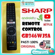 SHARP Smart TV Remote Control GB346WJSA = GB326WJSA