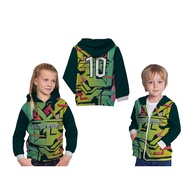 Graffiti Series Art Kids Soccer Volleyball Jersey Hoodie Jacket 01,02,03,04 Full Printing Custom Nam