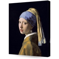 Girl with Pearl Earring Johannes Vermeer Giclee Canvas Print, Classic Wall Art for Home Decor