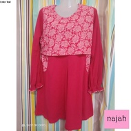 PRELOVED Tshirt Nursing Selak Aqeela Murah /Muslimah Nursing Tshirt/Breestfeeding Tshirt/Tshirt Meny