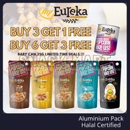 Eureka Popcorn 140g Aluminium Pack ( HALAL ) ( Buy 3 Aluminium Pack Free 1 Baby Can !!! ) ZipLock Pack